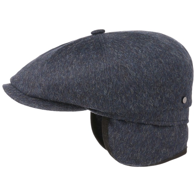 Stetson Casquette Hatteras Gallanger Wool - Casquette Gavroche Laine Doublée Hiver, Fabriquée En UE