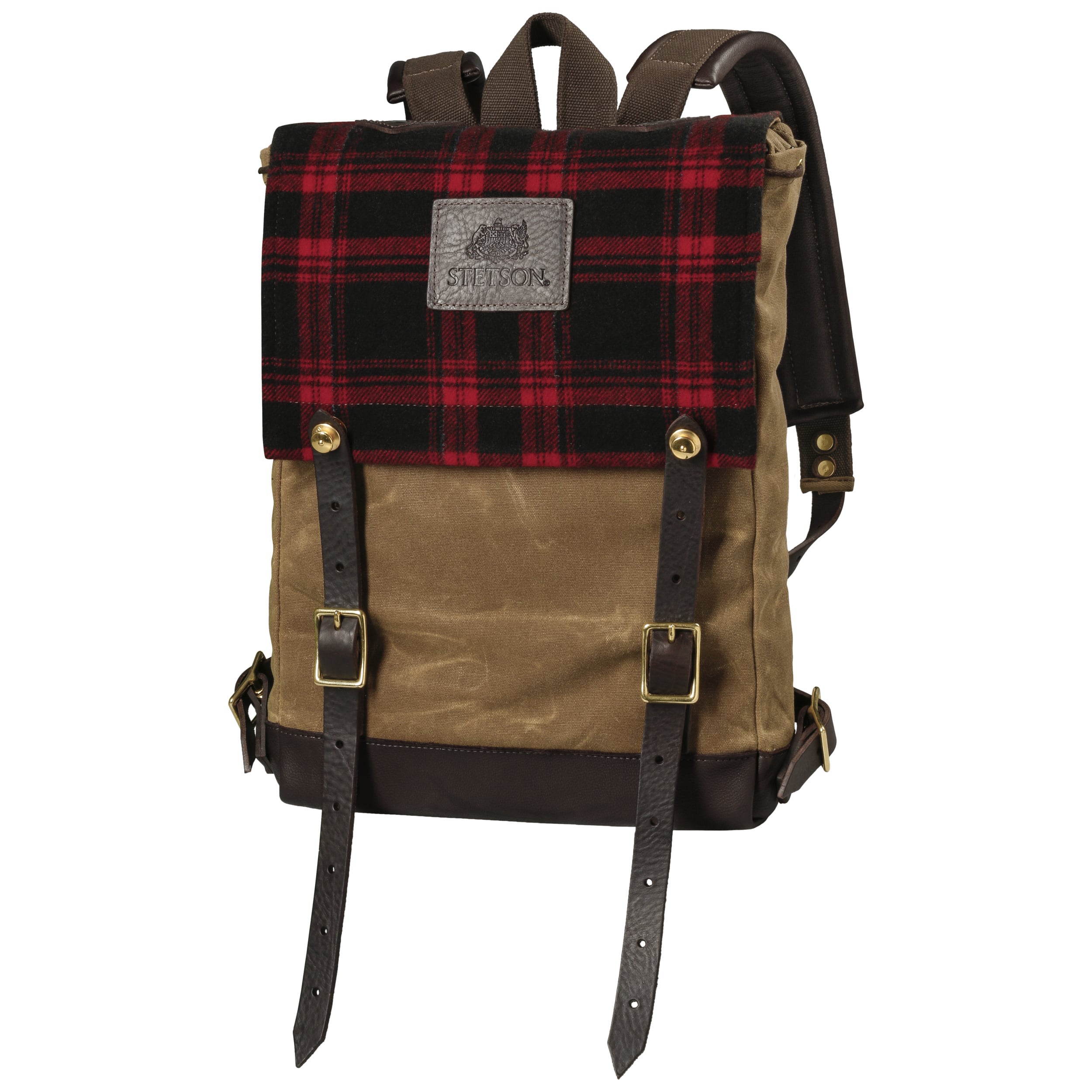 Canoe Brown Leather and Cowhide Backpack - Classic Rustic Tote Canoe Pack #4 Original - 72L by Duluth Pack – Minnesota Canoes main image 4