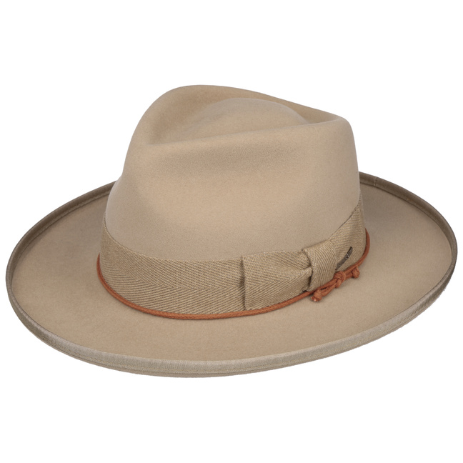 Stetson chapeau homme en feutre de poil camel