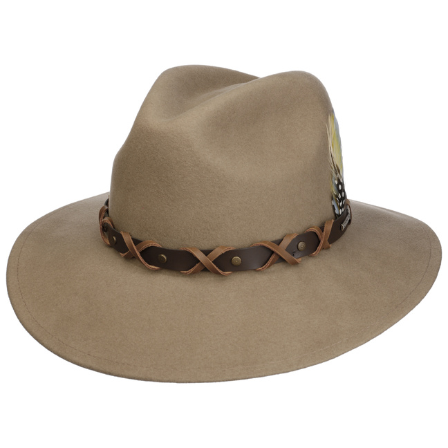 Chapeau Felt Mersed Stetson - 100% Laine Déperlant - Taille S - Occasion