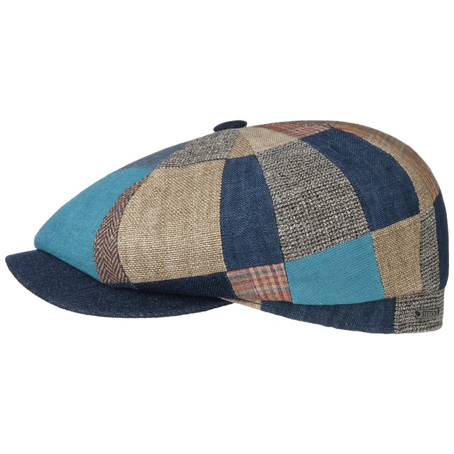 Hatteras Summer Patchwork Flat Cap Stetson.eu