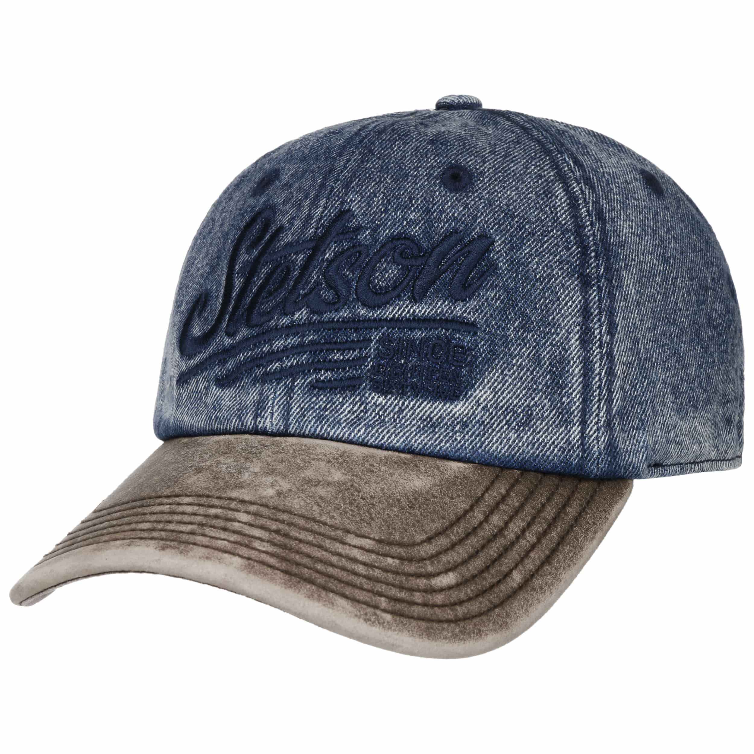 Stetson Denim Vintage Distressed Cap