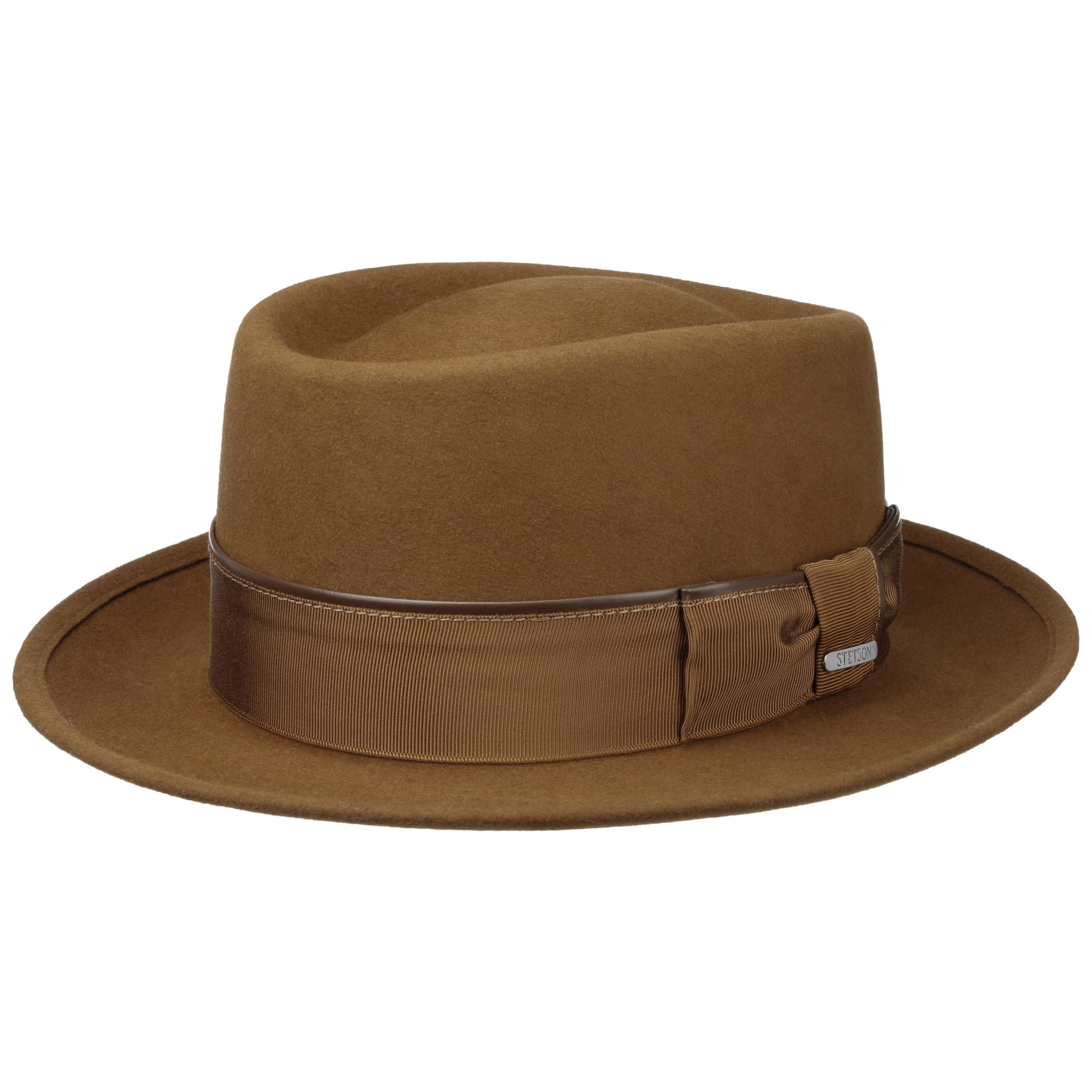 Stetson Upham Pork Pie Fur Felt Hat display picture 1
