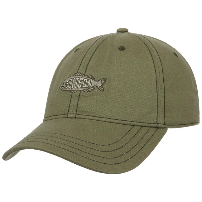 Stetson New Freshwater Angling Cap Men Olive One Size - メンズ
