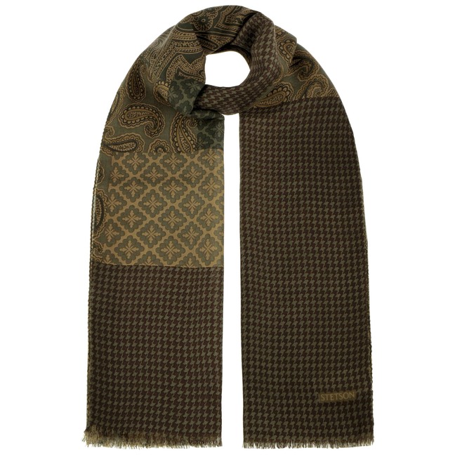 クラシック 227. LEON FLEISHER 23CD Cachecol de Lã Houndstooth Paisley Mix --> Stetson.eu