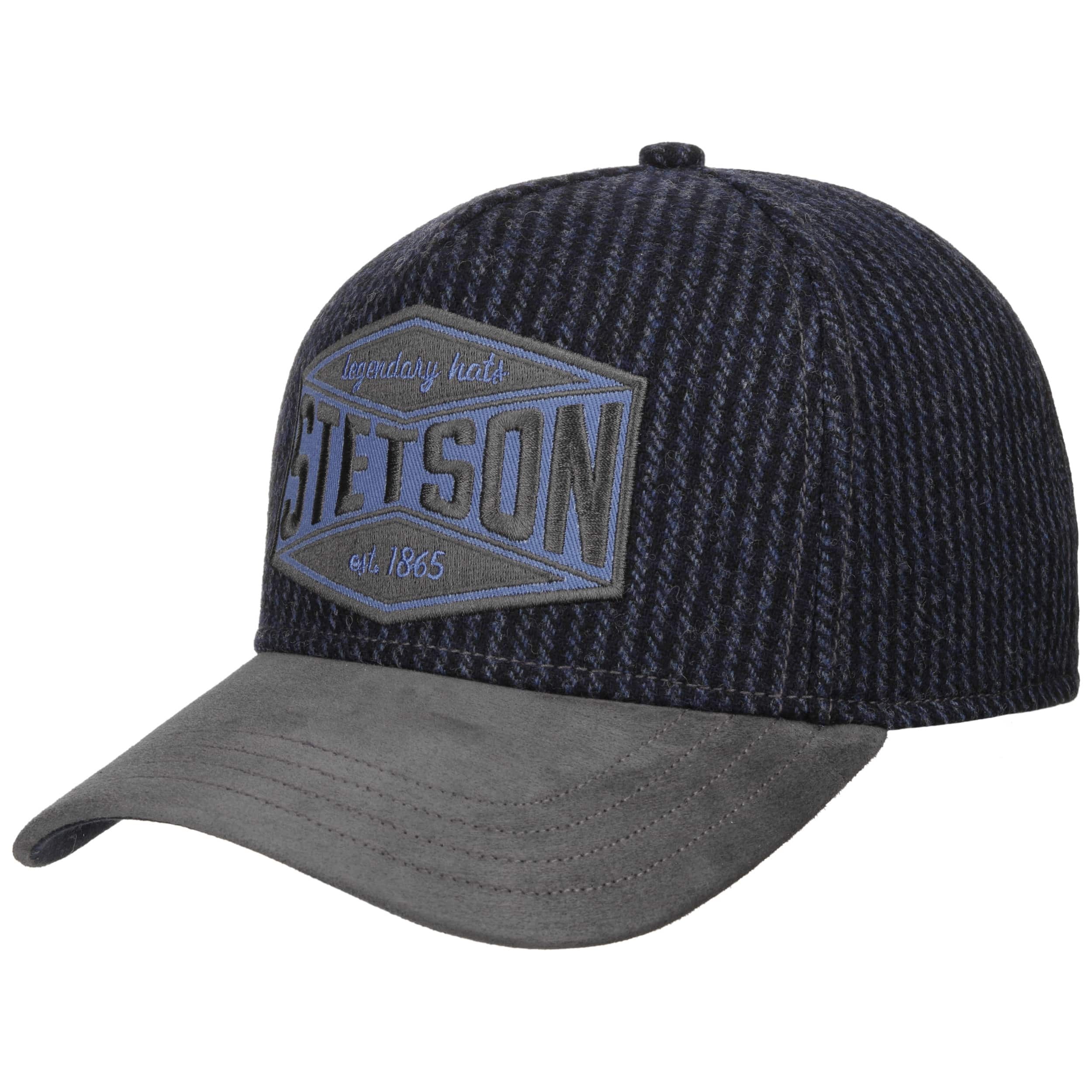 Stetson Casquette Goat Suede Peak Wool