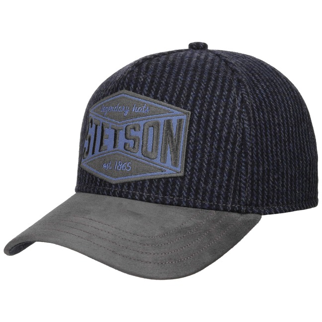 Stetson Casquette Goat Suede Peak Wool