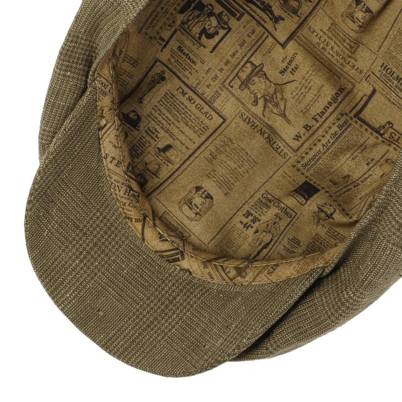 8 Panel Tweed Flat Cap Stetson.eu