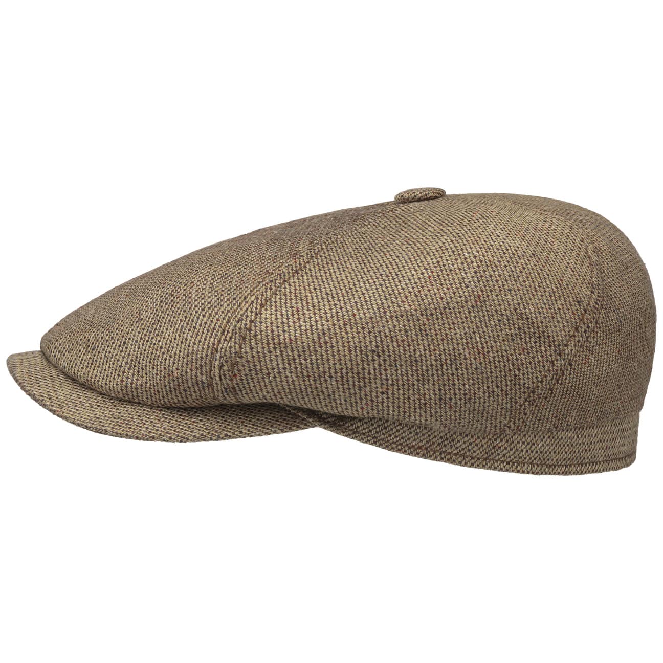 Carnsville 6 Panel Flat Cap Stetson.eu