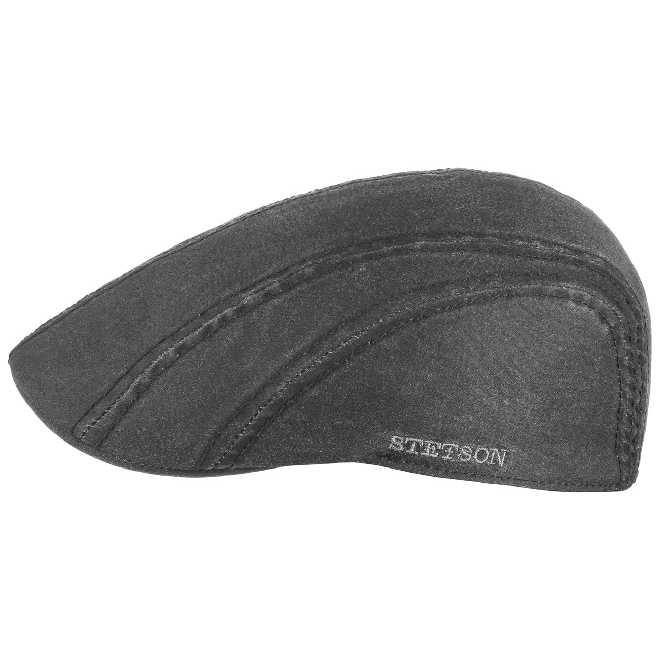 Madison old cotton top flatcap by stetson