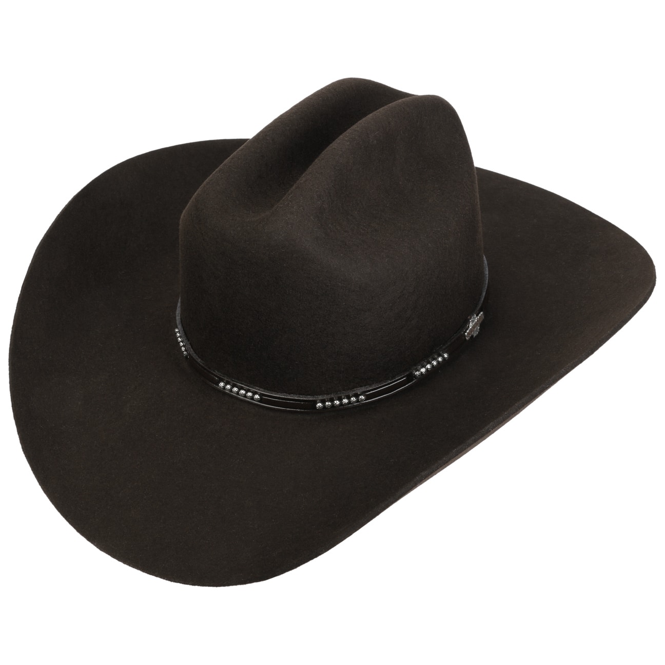 Chapeau Cowboy Noir M&F Western - 100% Laine - Taille Youth X - Texas Rodeo