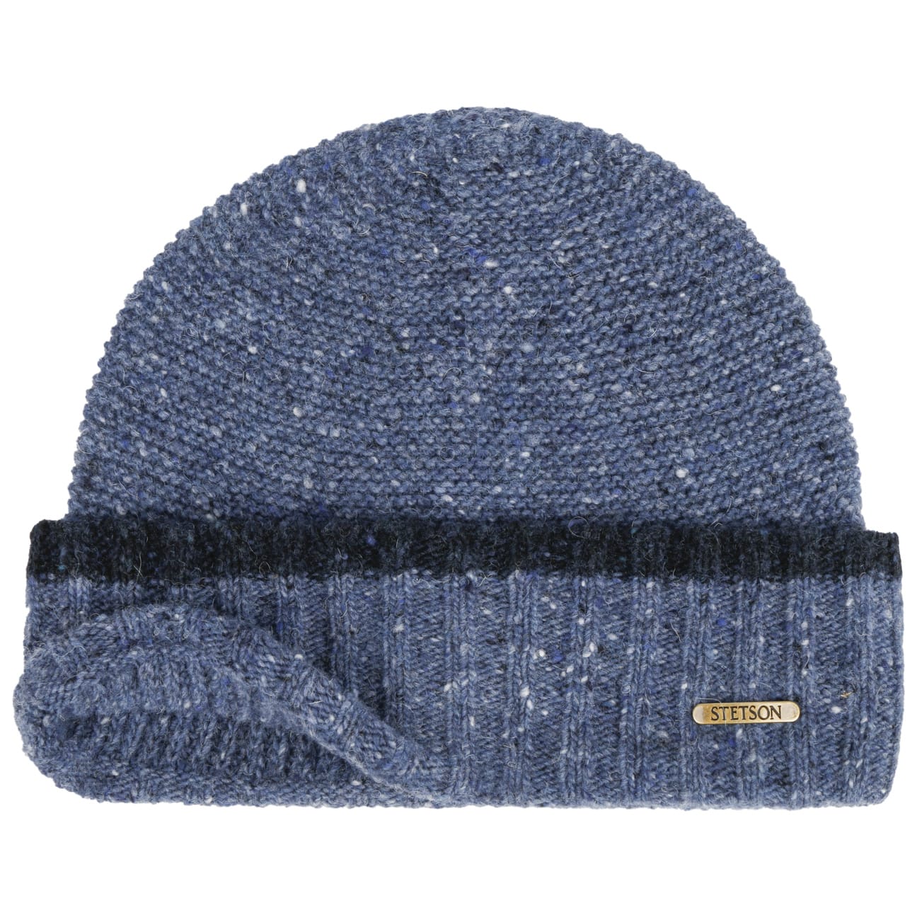 Stetson Donegal Wool Beanie with Cuff