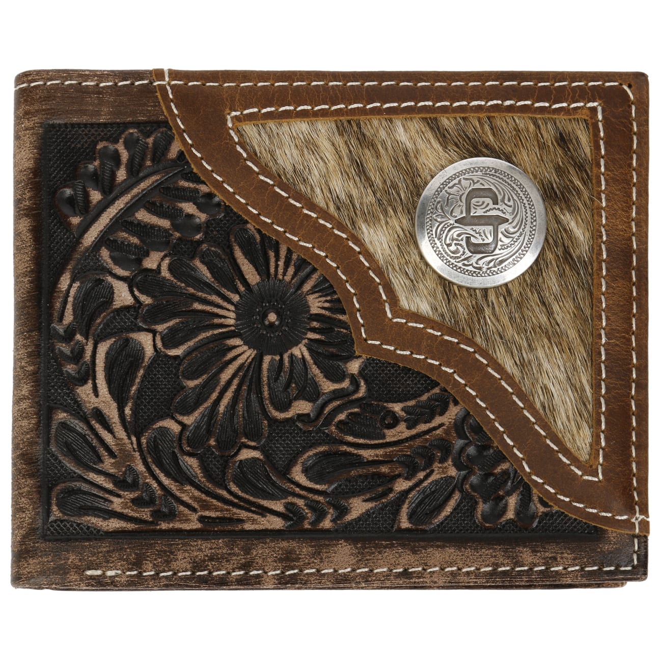 Leather-Hair on Hide Wallet