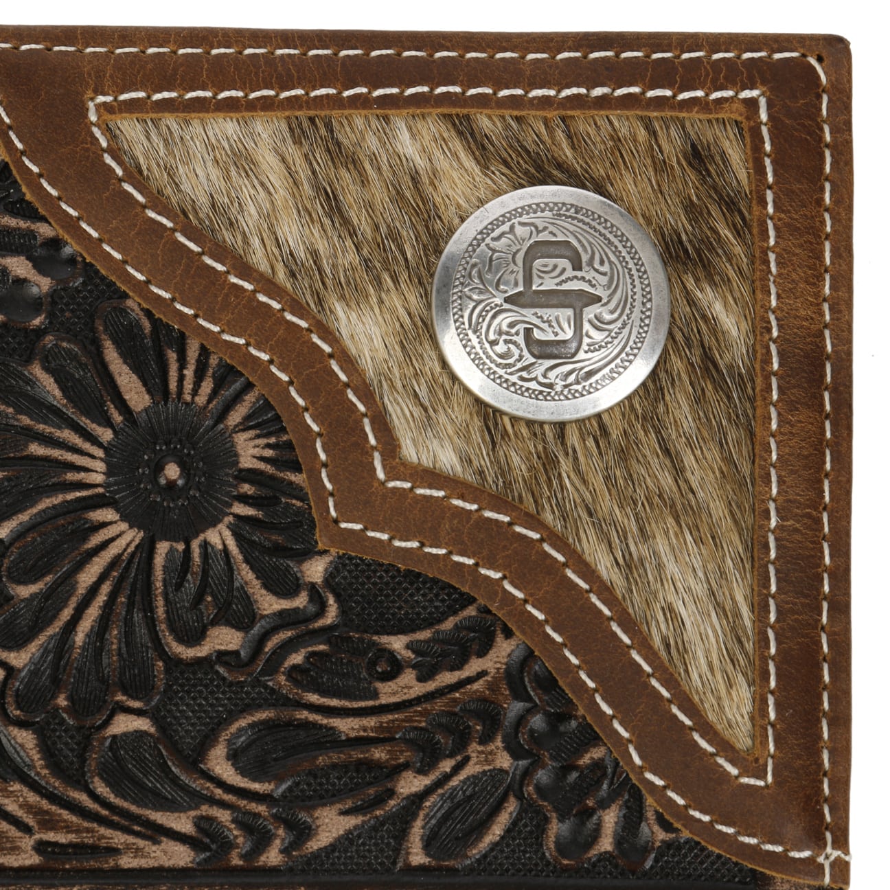 Leather-Hair on Hide Wallet