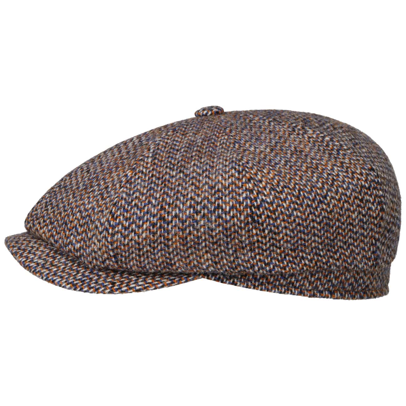 Hatteras Tweed Freestyle Flat Cap