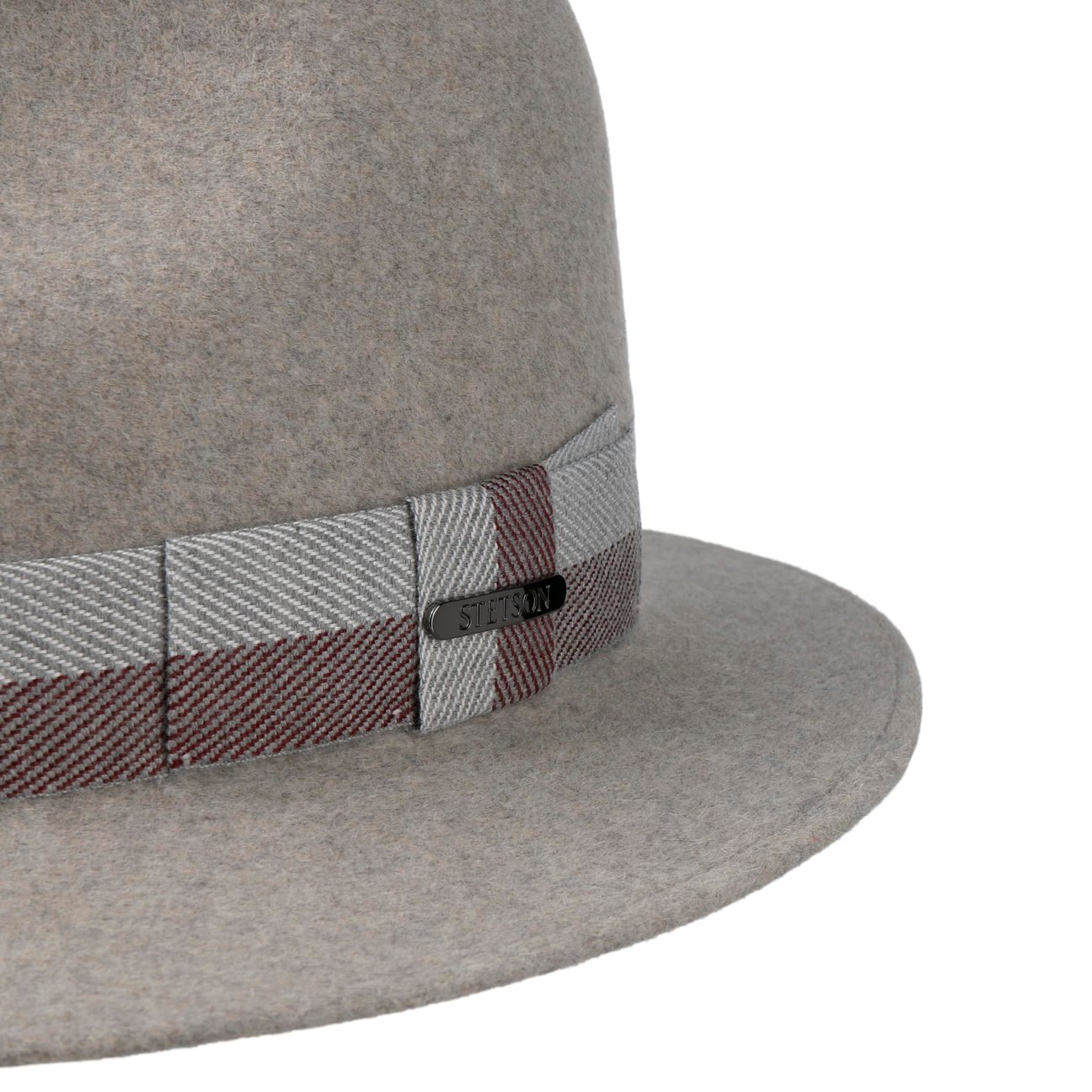 Stetson Traveller furfelt lilac Hat R174-11 Stetson Saxon Felt Fedora – McKinney Hat Company main image 4