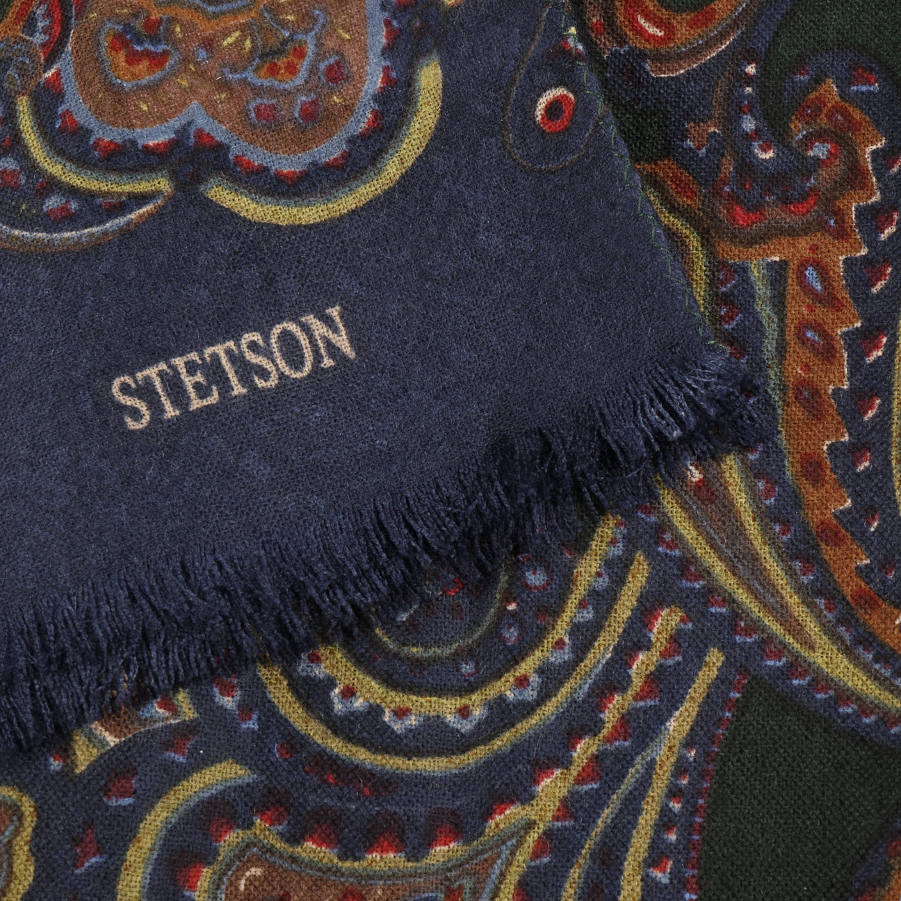 Sciarpa in Cotone Jacquard Stamps by Stetson - 79,00 €