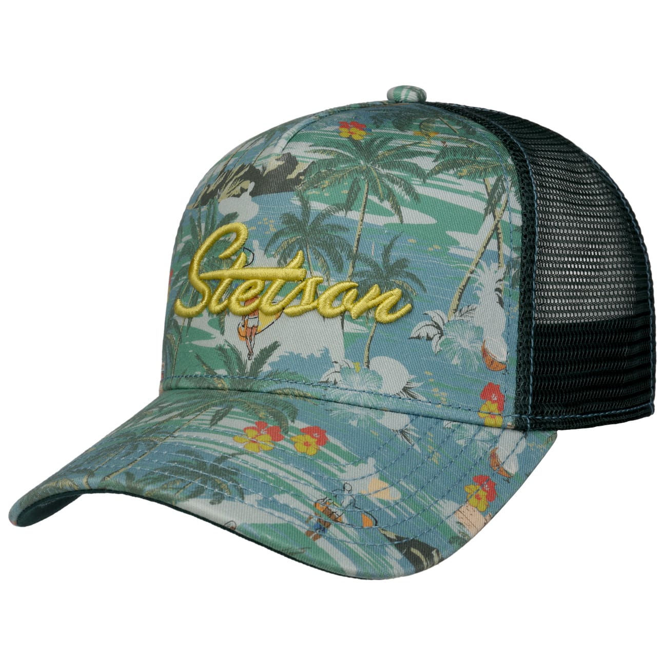 Surf Island Trucker Cap -- loading=