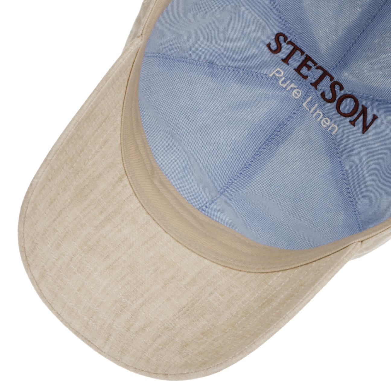 Stetson Sydell Linen Baseballpet Dames/Heren - pet base cap zomer