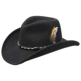 Nuovo Cappello Da Cowboy Western Per Spettacolo Di Danza, Cappello Jazz Con  Accessori In Cintura, Cappello In Feltro Per Coppie