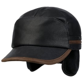 Stetson Byers Leather Cap