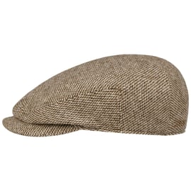 Casquette Stetson Carlstown Pour Homme - Laine Et Coton, Doublure Coton Bio, Visière 4.2 Cm, Fabriquée En UE