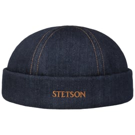 Stetson Contrast Stitch Denim Docker Hat