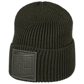 Stetson Embossed Badge Beanie with Cuff