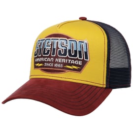 Stetson Fisherman's Bay Trucker Gorra para hombre, color naranja