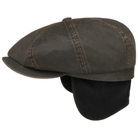 Stetson Hatteras Datto Flat Cap with Ear Flaps