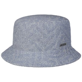 Stetson Herringbone Cotton Bucket Hat