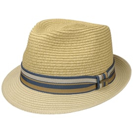 Stetson Licano Toyo Trilby Straw Hat