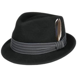 Stetson Norborne Trilby Wool Hat