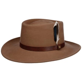Stetson Petersham Gambler Wool Hat