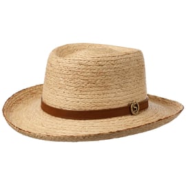 Stetson Sombrero de Paja Riftico Gambler