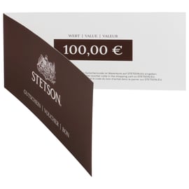 Stetson.eu Geschenkgutschein 100  - 100,00 €