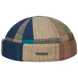 bonnet docker marron coton - Docker CO/PE brown par Stetson : Headict