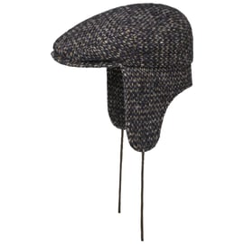 Stetson Tuckmill Flat Cap with Ear Flaps