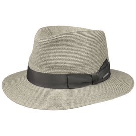 grey cotton travel hat - Traveller cotton beige Stetson : Headict