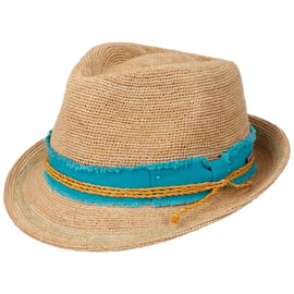 Stetson Vetalio Crochet Trilby Straw Hat