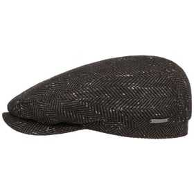 Stetson Coppola Hatteras Bright Spots Uomo In Cachemire E Seta Fodera Visiera Made In EU