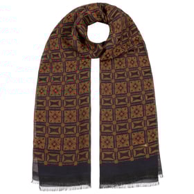 【逸品】 Stetson New Houndstooth Wool Scarf 小物