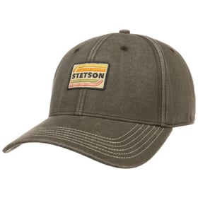 帽子 GOAT SUEDE CASQUETTE W/SILVER BUTTON Oily Goat Suede, Caps Stetson 100% Goat leather