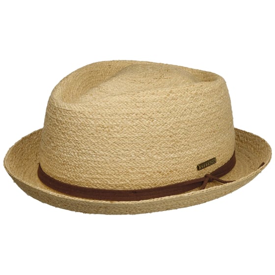 Chapeau De Soleil Cowboy Mesa Par Silver Canyon - Paille Raphia, Natural, Taille 6 3/4