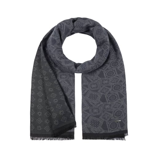 Stetson �charpe en Coton Jacquard Stamps