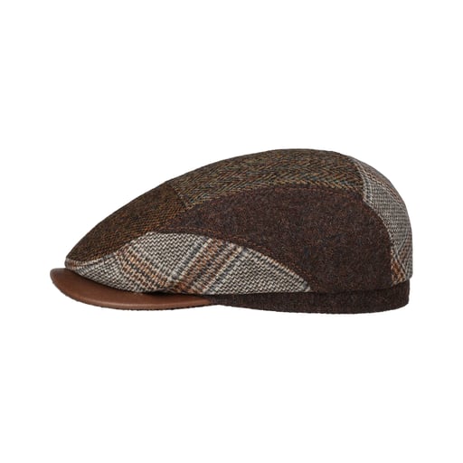 Stetson Alverton Patchwork Driver Flat Cap