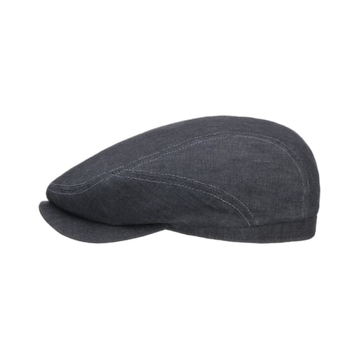 Stetson Brooklyn linnen donker blauw| Hoedenzaak Jos van Dijck