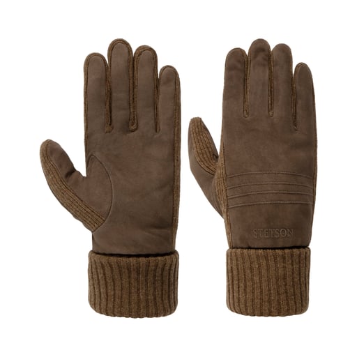 Stetson Bodalen Nubuck Leather Gloves