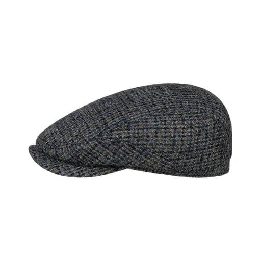 Stetson Brayton Harris Tweed Driver Flat Cap