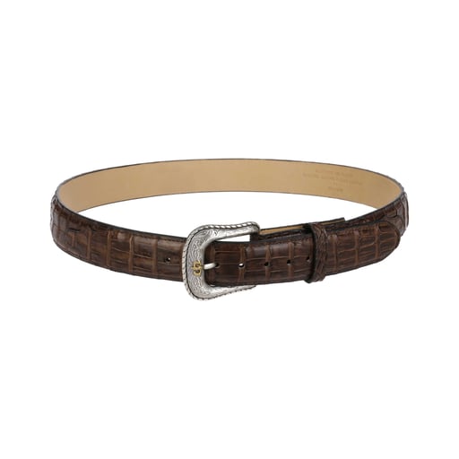 Stetson Caiman Western Leather Belt